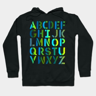 alphabet Hoodie